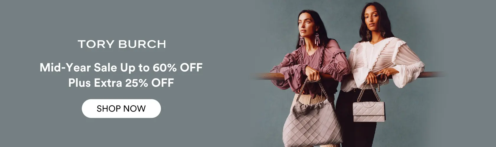 Tory Burch: Save Up to 40% OFF Sale Items + Extra 25% OFF
