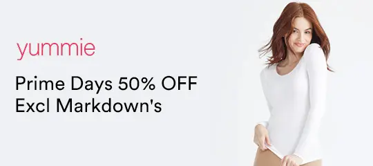 Yummie: Prime Days 50% OFF Excl Markdown's