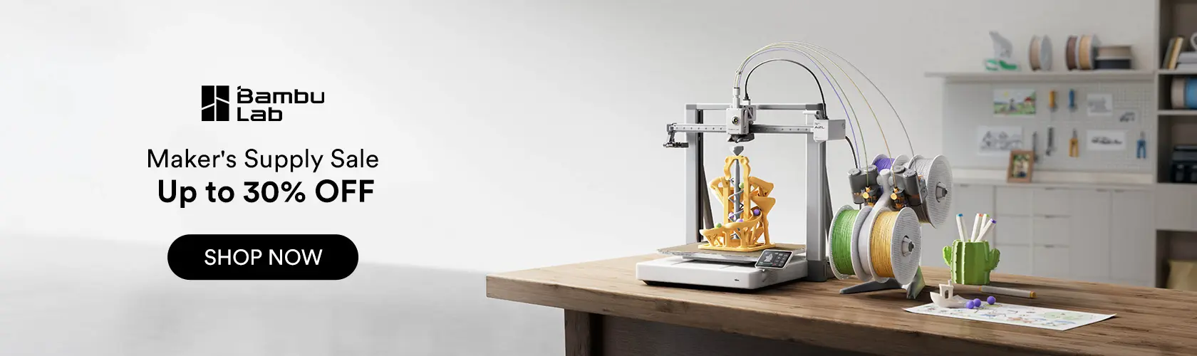 Bambu Lab: Maker's Supply Sale Up to 30% OFF