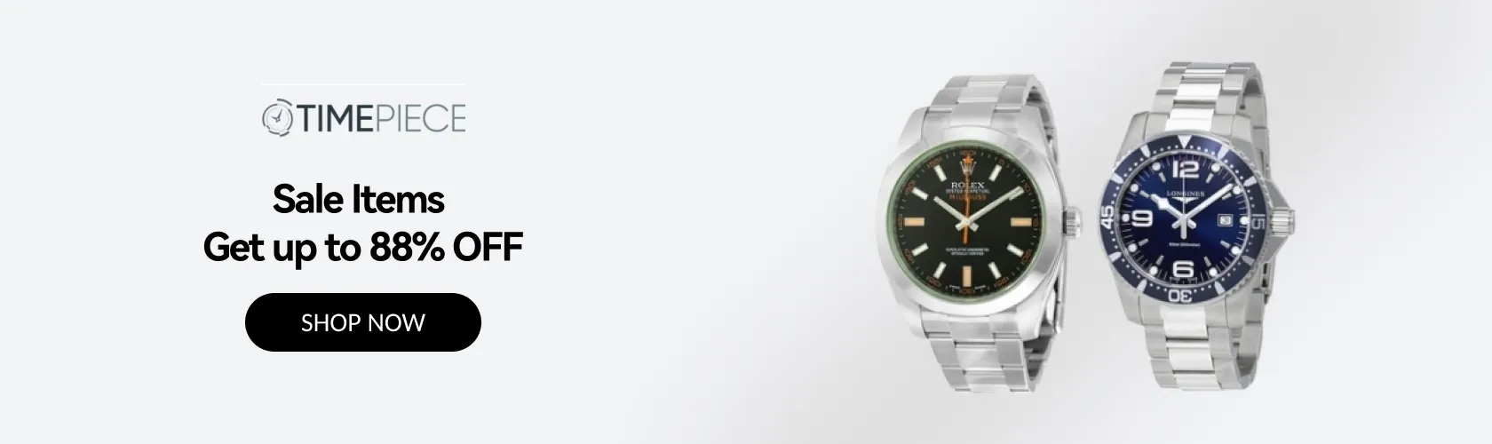 Timepiece: Sale Items Get up to 88% OFF