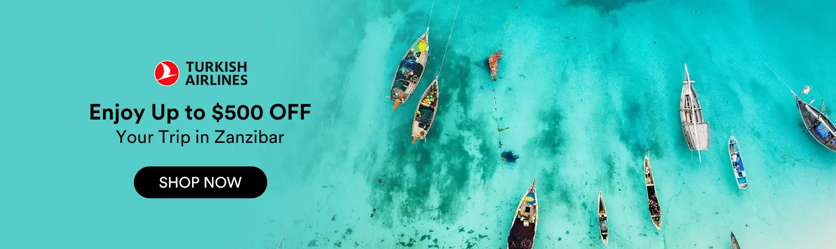 Turkish Airlines US: Explore Zanzibar with Up to $500 OFF