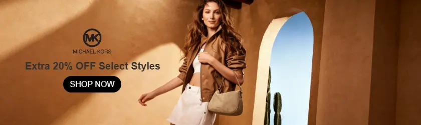 Michael Kors US: Extra 20% OFF Select Styles