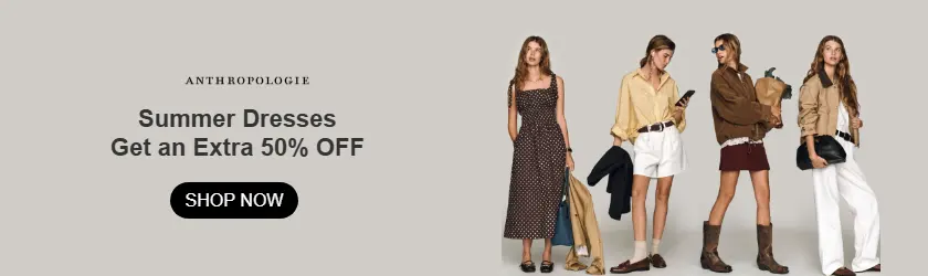 Anthropologie: Summer Dresses Get an Extra 50% OFF
