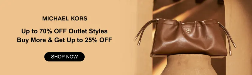 Michael Kors US: Outlet Up to 70% OFF + Extra Up to 25% OFF