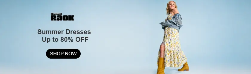 Nordstrom Rack: Summer Dresses Up to 80% OFF