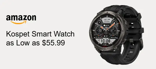 Amazon: Kospet Smart Watch as Low as $55.99