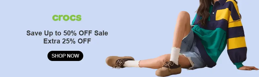 Crocs: Save Up to 50% OFF Sale + Extra 25% OFF