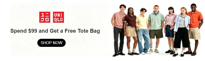 UNIQLO USA: Spend $99 and Get a Free Tote Bag
