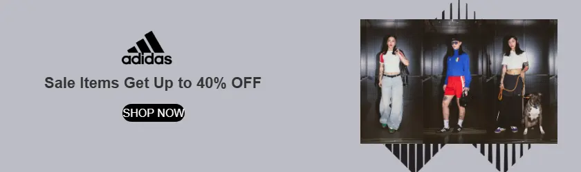 Adidas US: Sale Items Get Up to 40% OFF