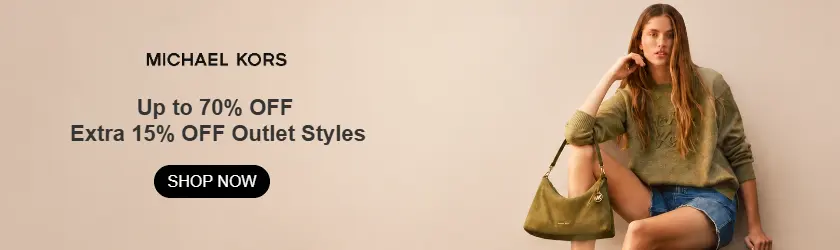 Michael Kors US: Up to 70% OFF + Extra 15% OFF Outlet Styles