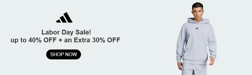 Adidas US: Labor Day Sale up to 40% OFF + an Extra 30% OFF