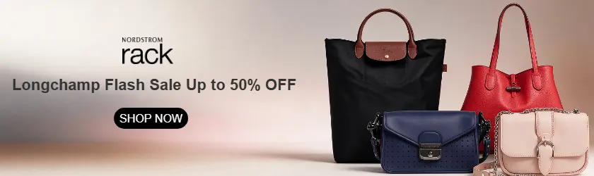 Nordstrom Rack: Longchamp Flash Sale Up to 50% OFF