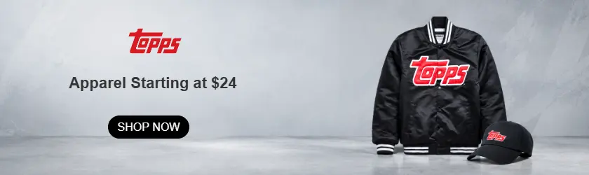 Topps: Apparel Starting at $24