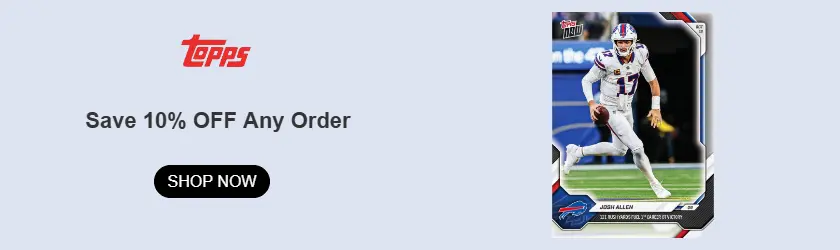 Topps: Save 10% OFF Any Order