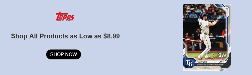 Topps: Shop All Products as Low as $8.99