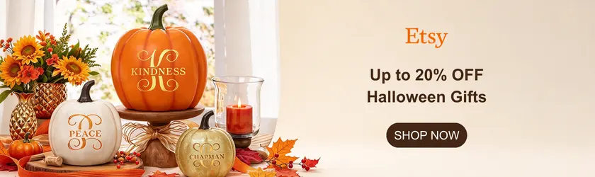 Etsy US: Save Up to 20% OFF Halloween Gifts