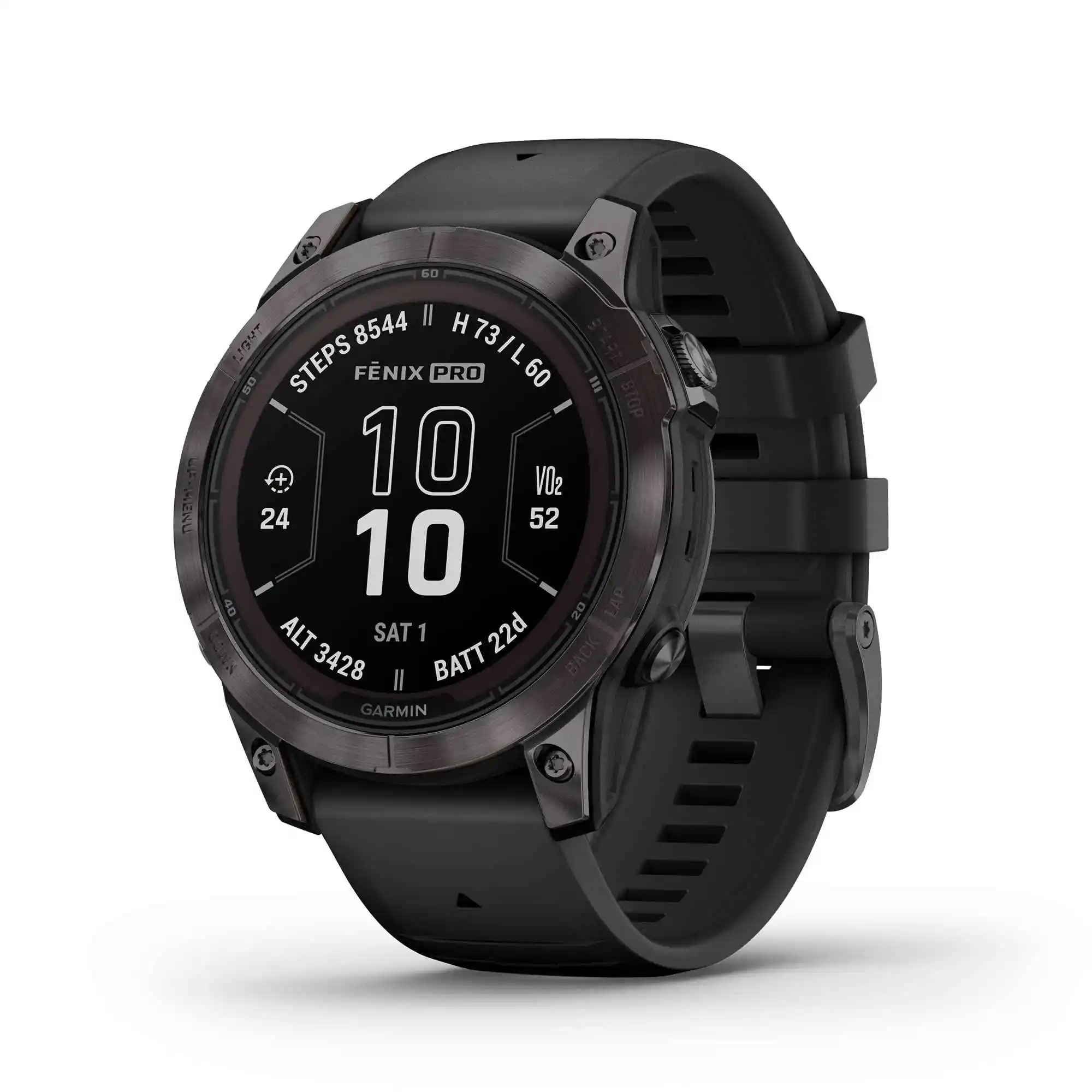 GARMIN 佳明 fēnix 7 Pro 蓝宝石太阳能，多运动 GPS 智能手表，内置手电筒