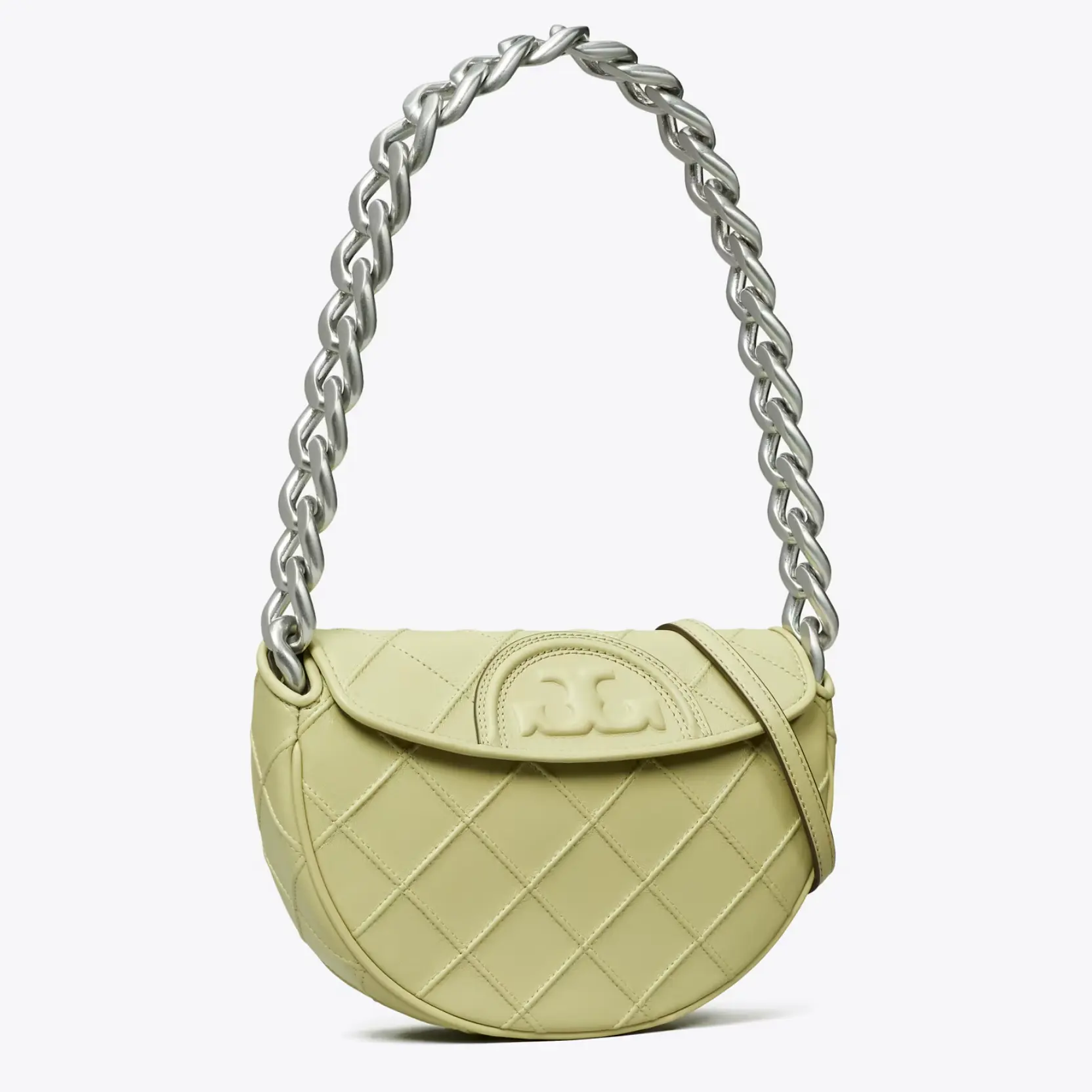 Tory Burch 汤丽柏琦 Mini Fleming Crescent 单肩包