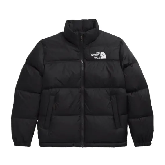 THE NORTH FACE 北面 1996 Retro Nuptse 大童款黑色羽绒服