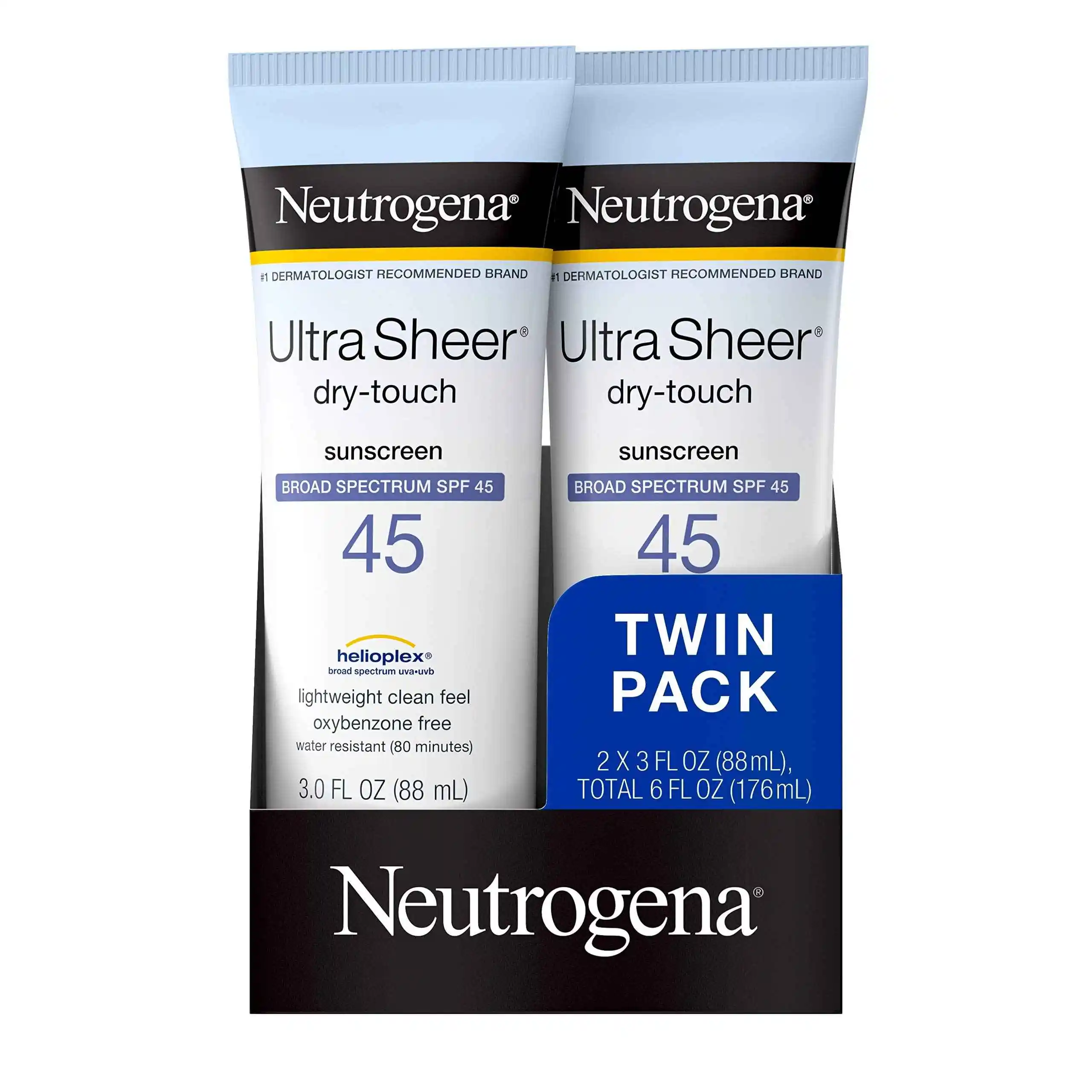 Neutrogena 露得清 面部防晒霜 新陈代谢 防水 适合敏感肤质 176ml