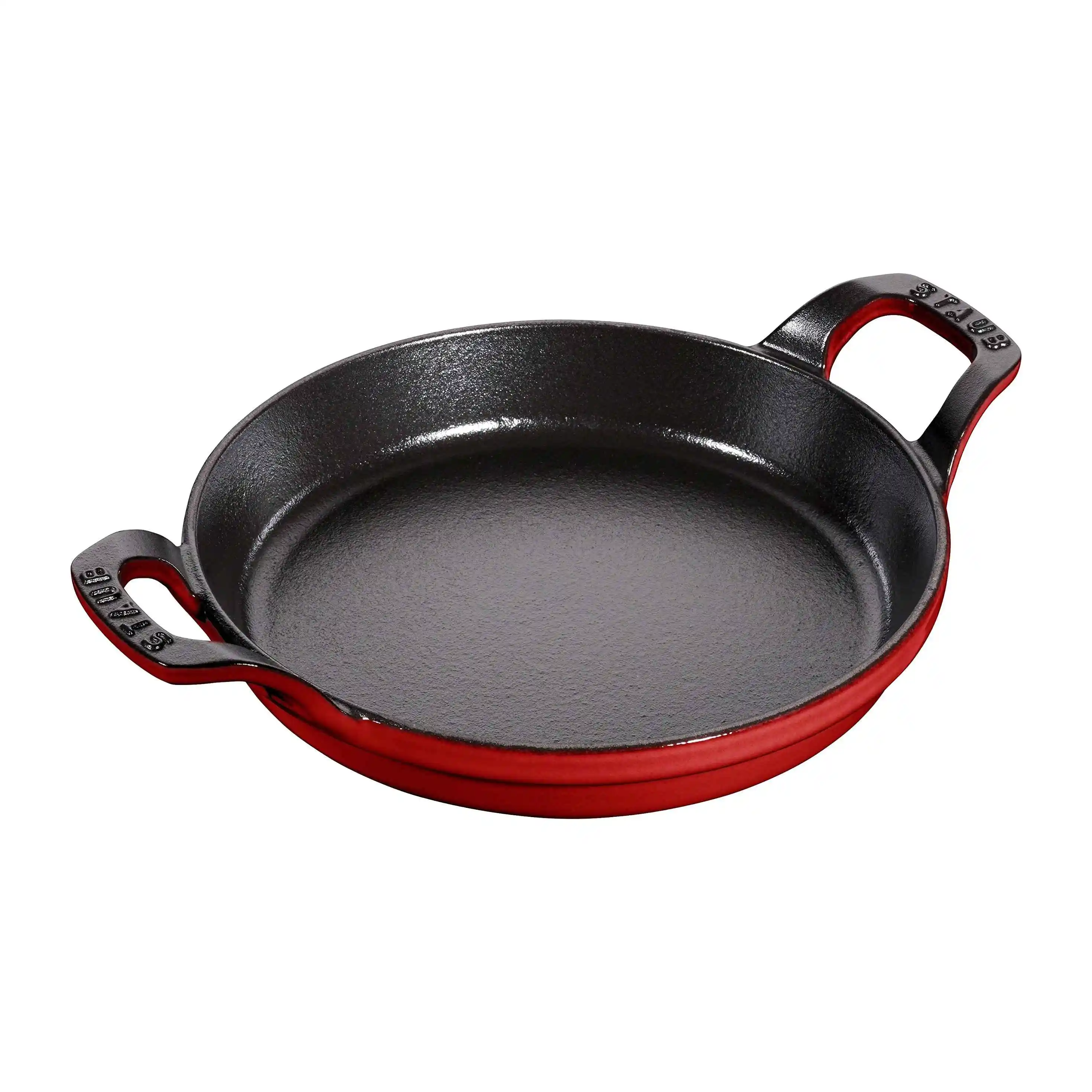 STAUB 珐宝 炊具 铸铁材质 1.3 升 红色（樱桃）