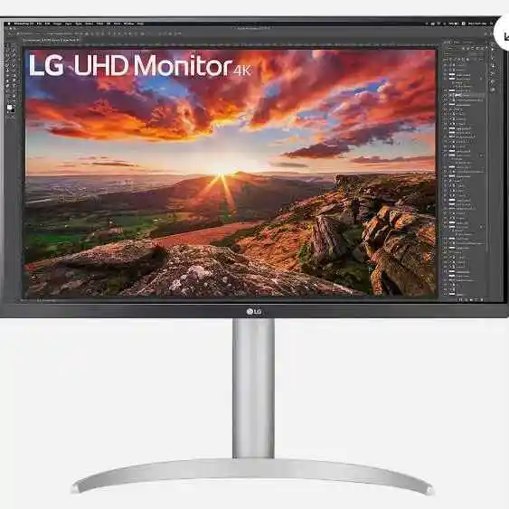 LG 27UP650-W 27 4K HDR IPS FreeSync 显示器 开箱版