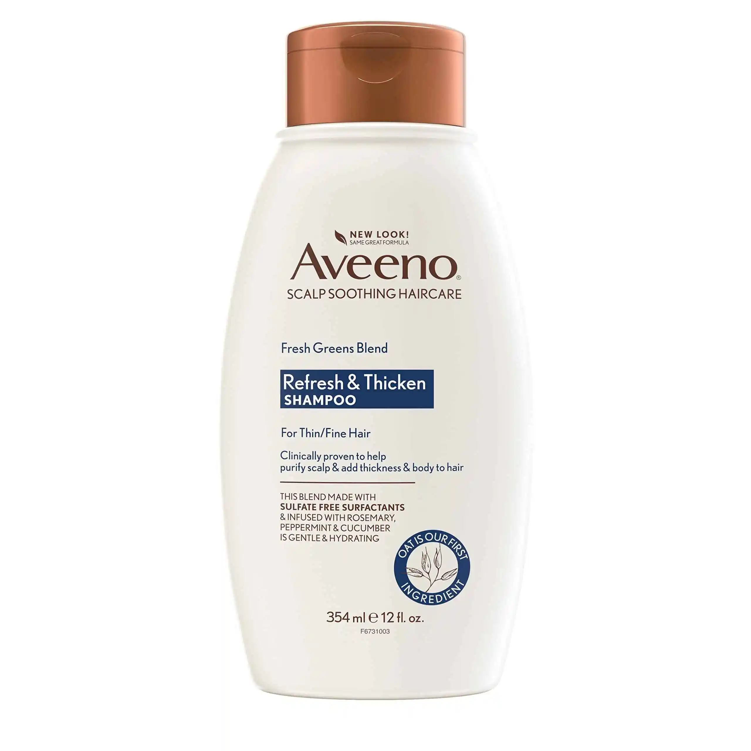 Aveeno Fresh Greens Blend 无硫酸盐洗发水354ml