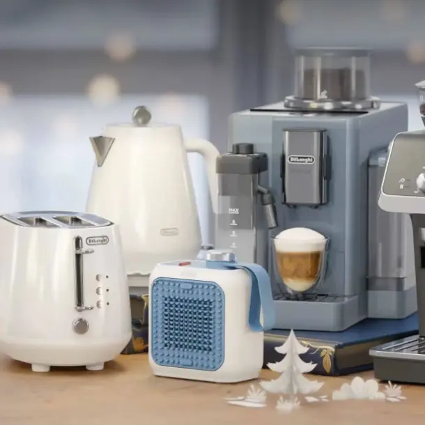 Delonghi UK：冬季大促！入手水壶、咖啡机等