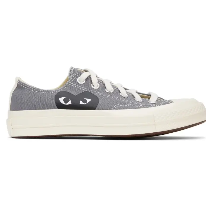 Comme des Garçons Play 灰色 Converse 联名 Half Heart Chuck 70 运动鞋