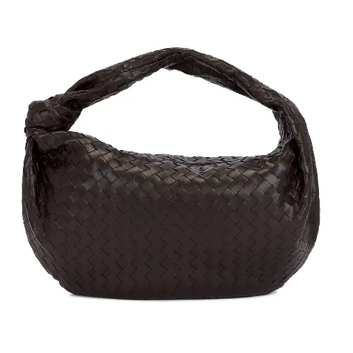 肯豆同款！Bottega Veneta 深巧克力中号Jodie 包袋