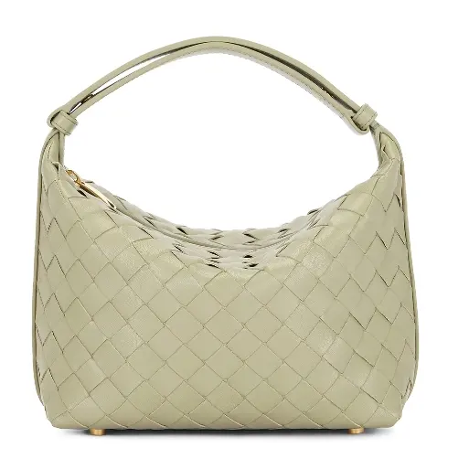 Bottega Veneta 洞石绿 Mini Wallace 包袋