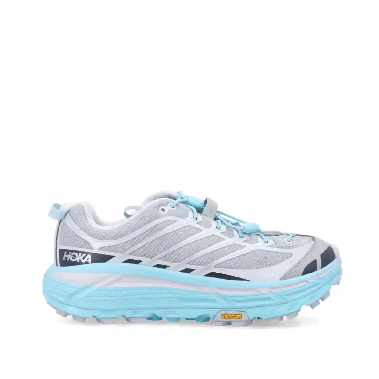 HOKA Mafate Three 2 蓝灰配色运动鞋