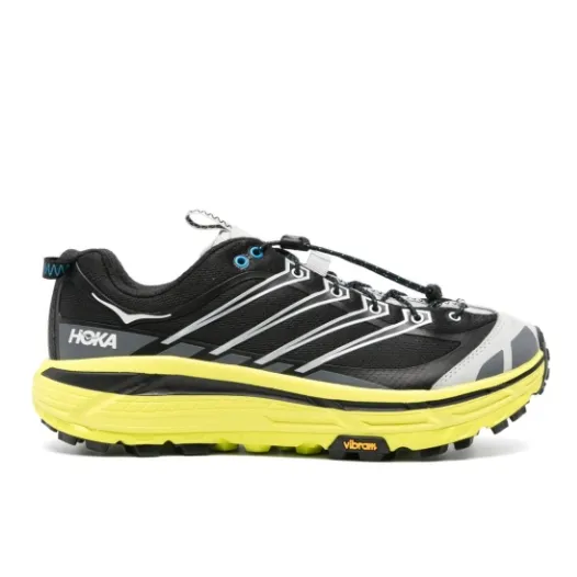 HOKA Mafate Three2 黑色运动鞋