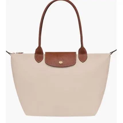 Longchamp Le Pliage 中号长柄饺子包