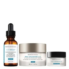 SkinCeuticals 修丽可 CE精华+242面霜+眼霜套装