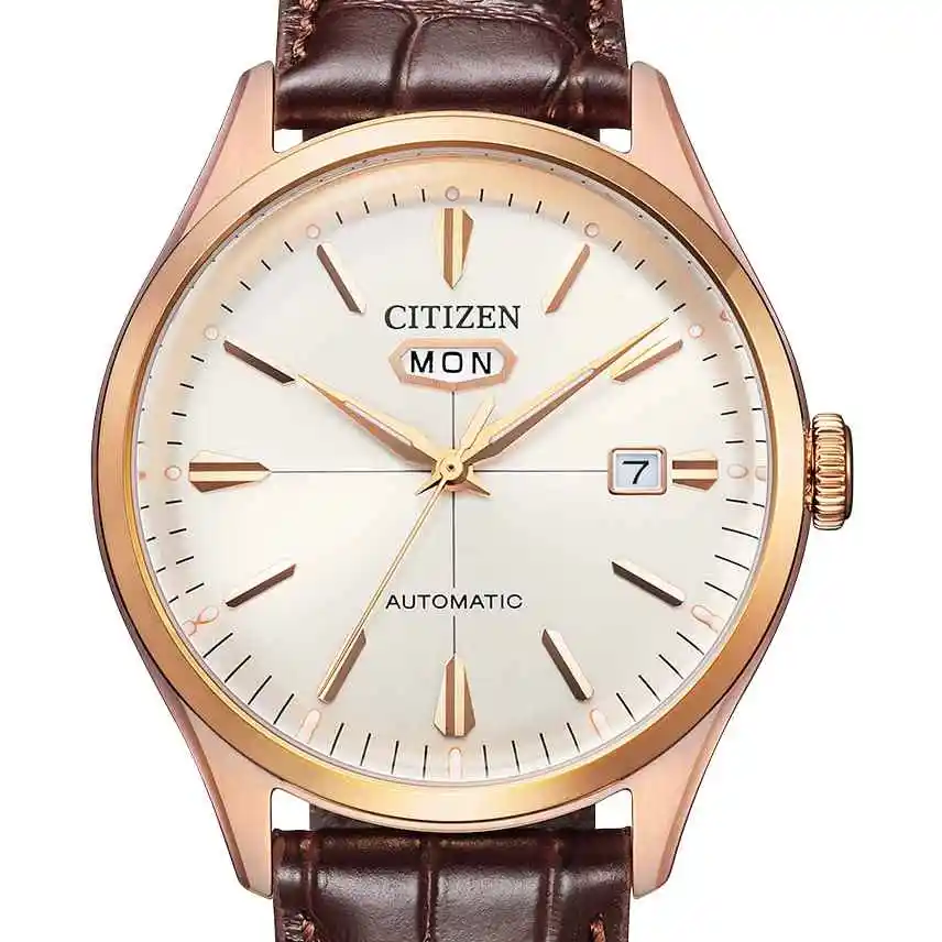 Citizen 西铁城 Watch NH8393-05AE, 棕色