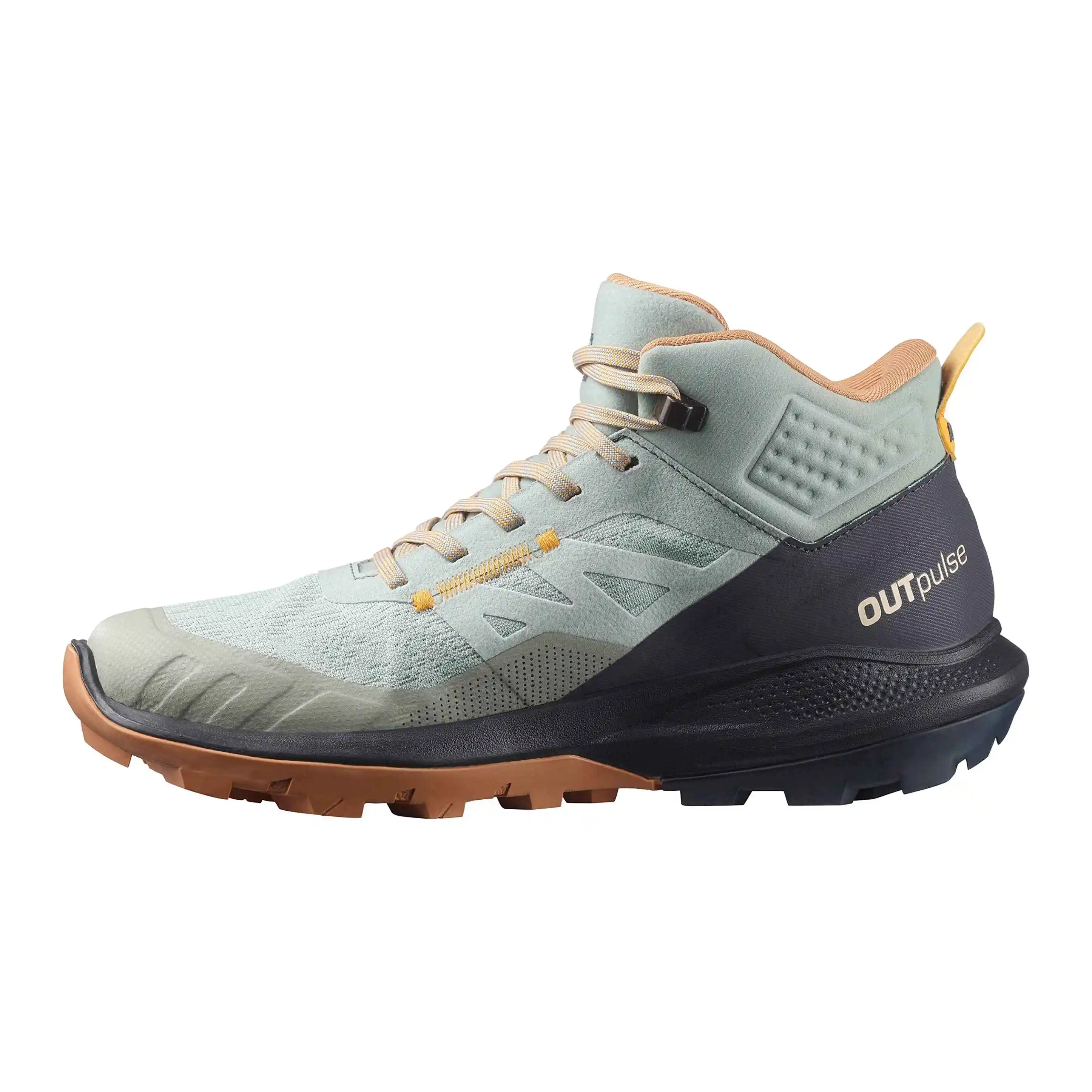 SALOMON 女式 Outpulse 中帮 Gore-tex 登山靴