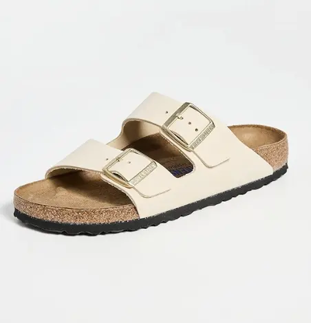 Birkenstock Arizona 白色拖鞋