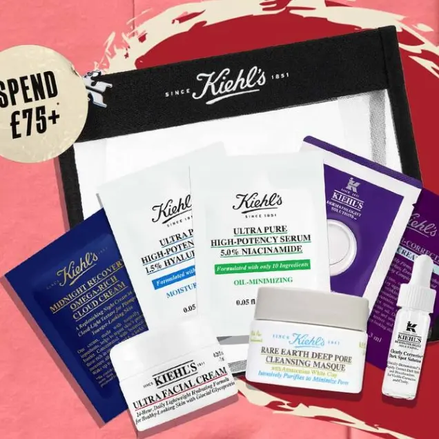 kiehl's UK：情人节全场护肤热卖 入手亚马逊白泥面膜