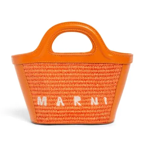 Marni Junior Tropicalia logo 手提包