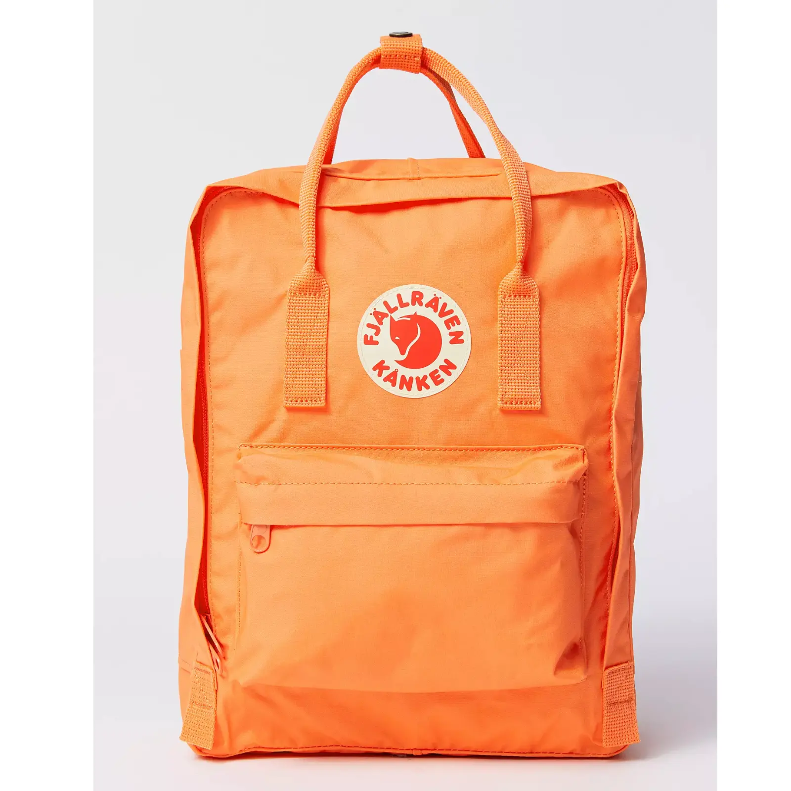 Fjallraven 橘色双肩包