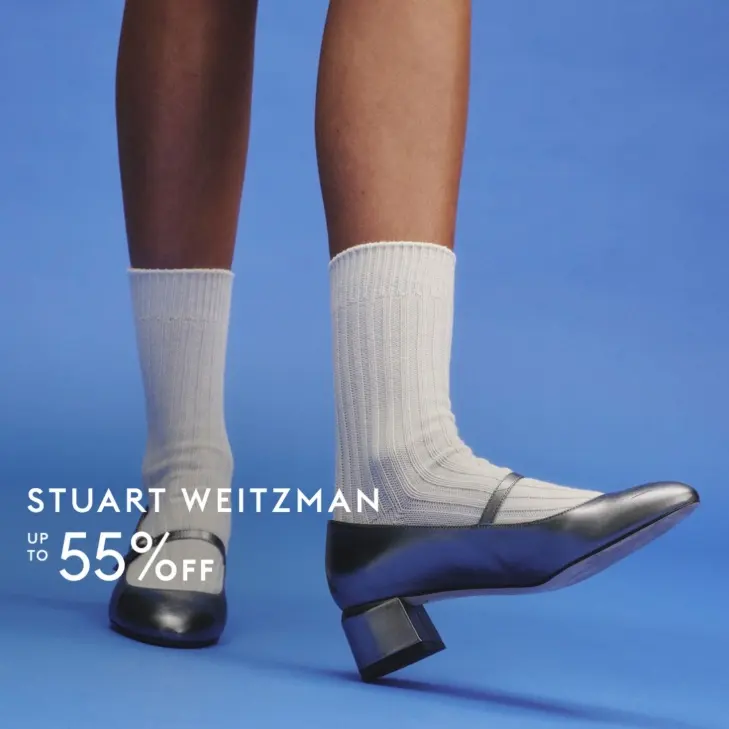 THE OUTNET 美站：Stuart Weitzman 酷飒鞋靴上新 杨幂同款高跟鞋$209