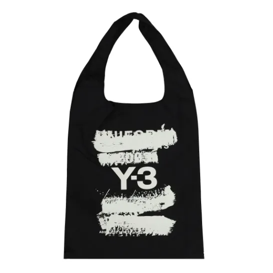 Y-3 涂鸦风黑色单肩包