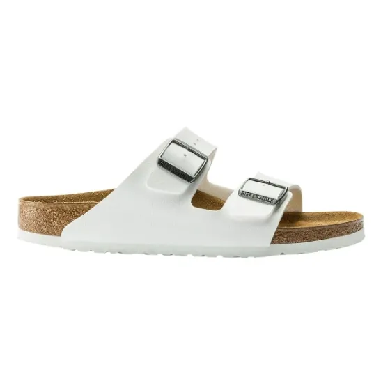 码全！BIRKENSTOCK 勃肯 Arizona 白色平底鞋