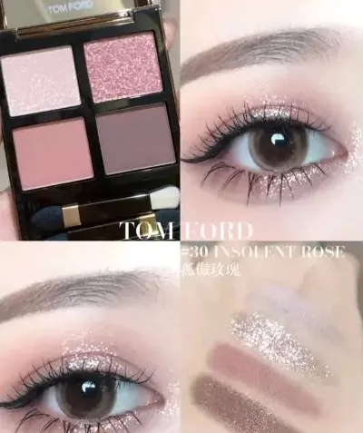 Tom Ford 4色眼影#孤傲玫瑰