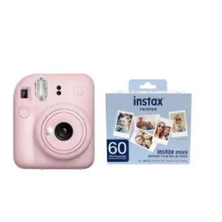 Fujifilm 富士 Instax Mini 12拍立得相机+相纸套装 粉色