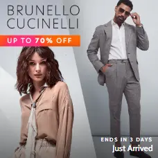 Gilt：Brunello Cucinelli 品牌促销！服饰上新热卖