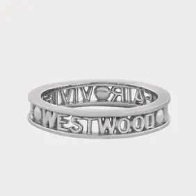 Vivienne Westwood 西太后 立体logo戒指