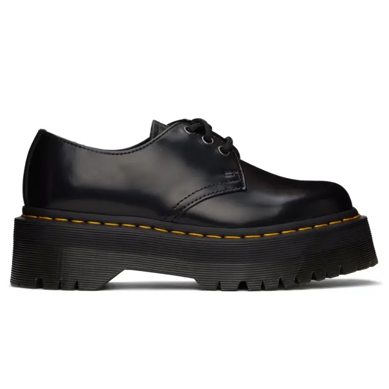 DR. MARTENS 黑色 1461 Quad 德比鞋