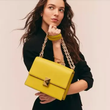 Kate Spade：折扣区包袋上新热卖 Manhattan 格子花呢手提包$254